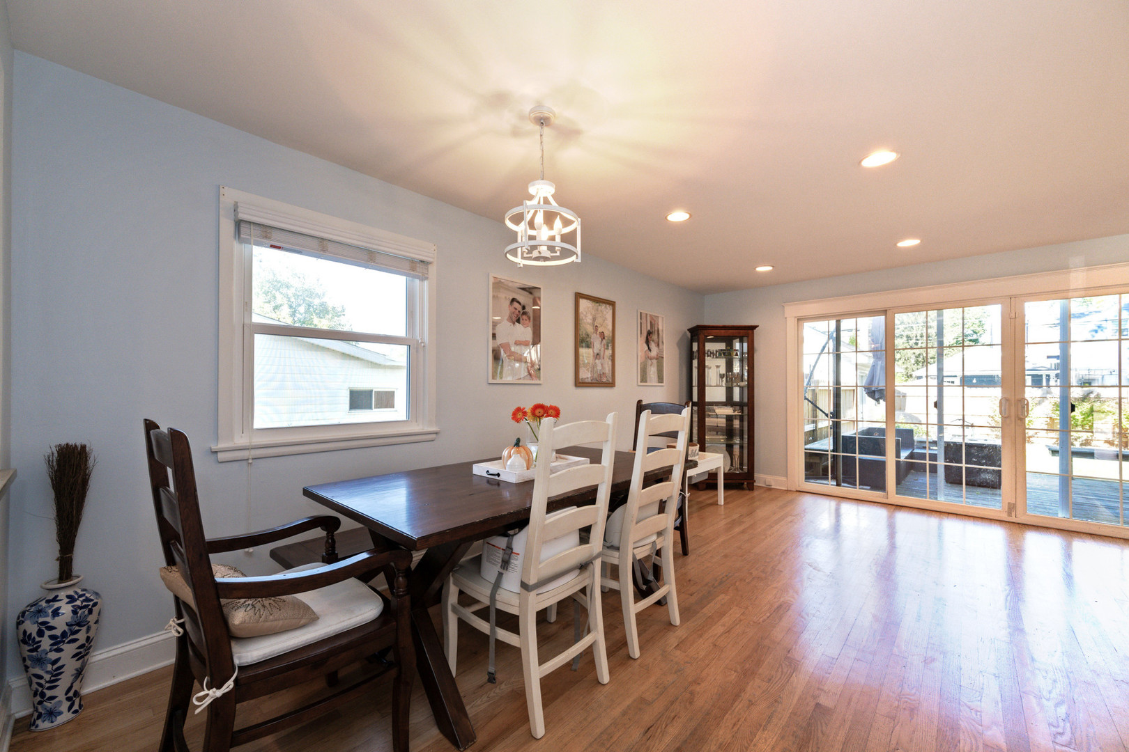950 Brookside Lane Deerfield, IL 60015 - Photo 11 of 13 a view of a dining room with furniture and wooden floor