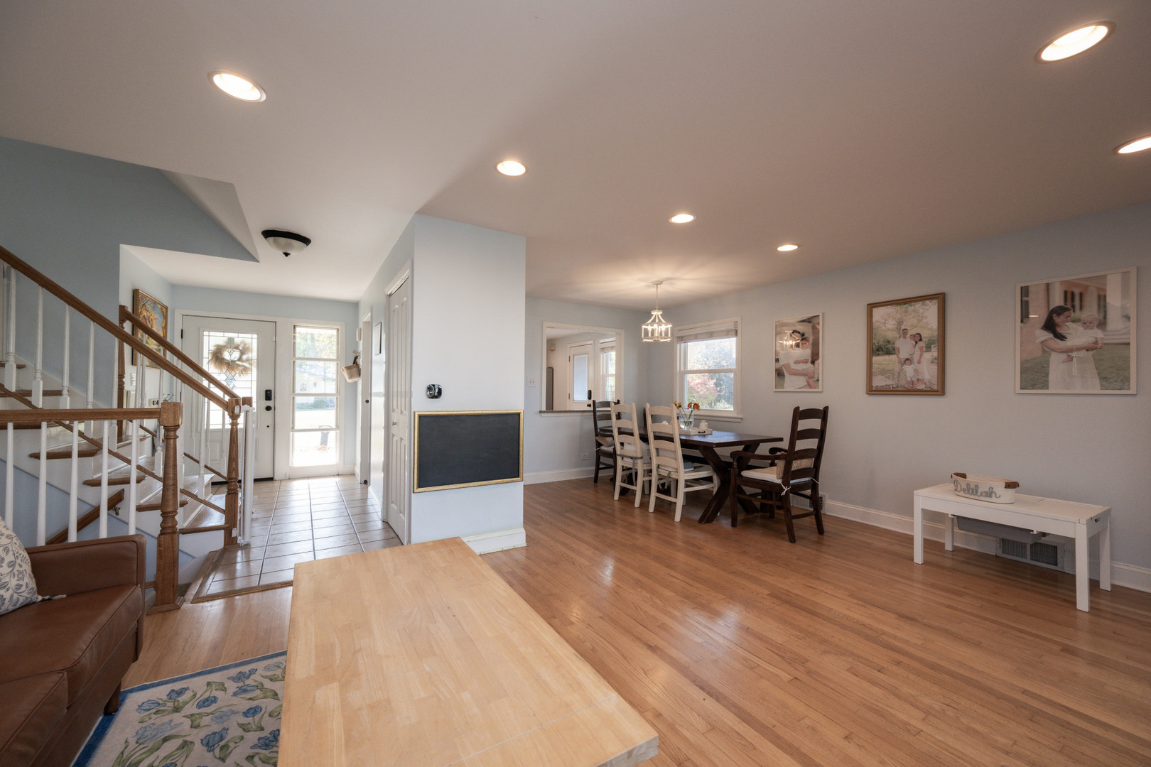 950 Brookside Lane Deerfield, IL 60015 - Photo 9 of 13 a view of a dining room with furniture and wooden floor