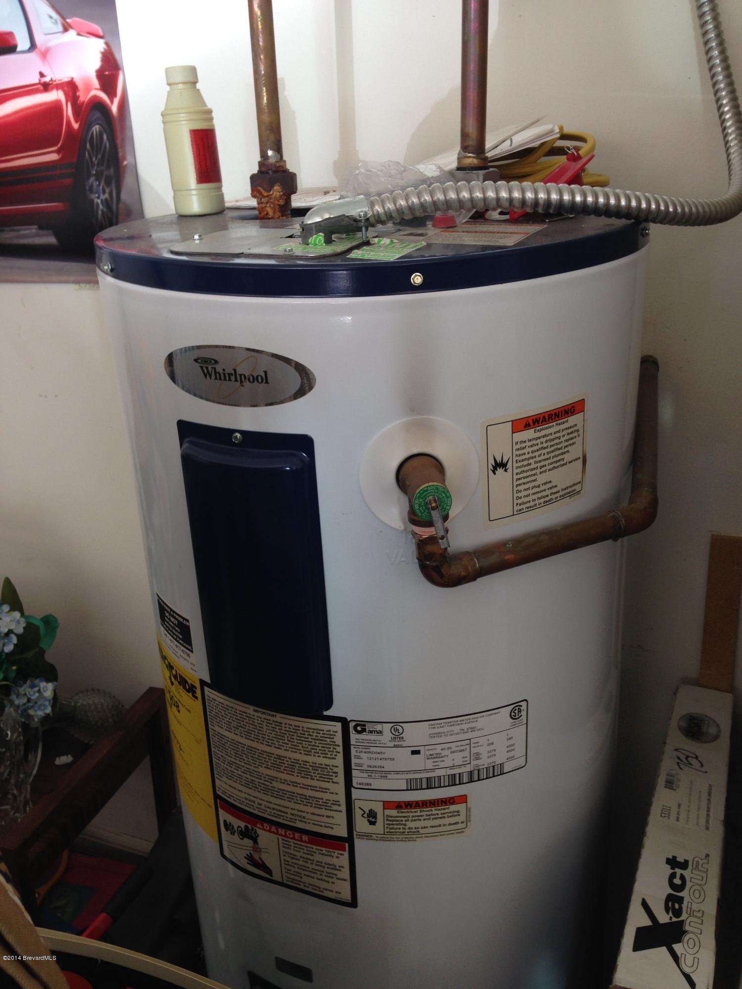 5246 Bridge Road Cocoa, FL 32927 - Photo 39 of 44 WATER HEATER