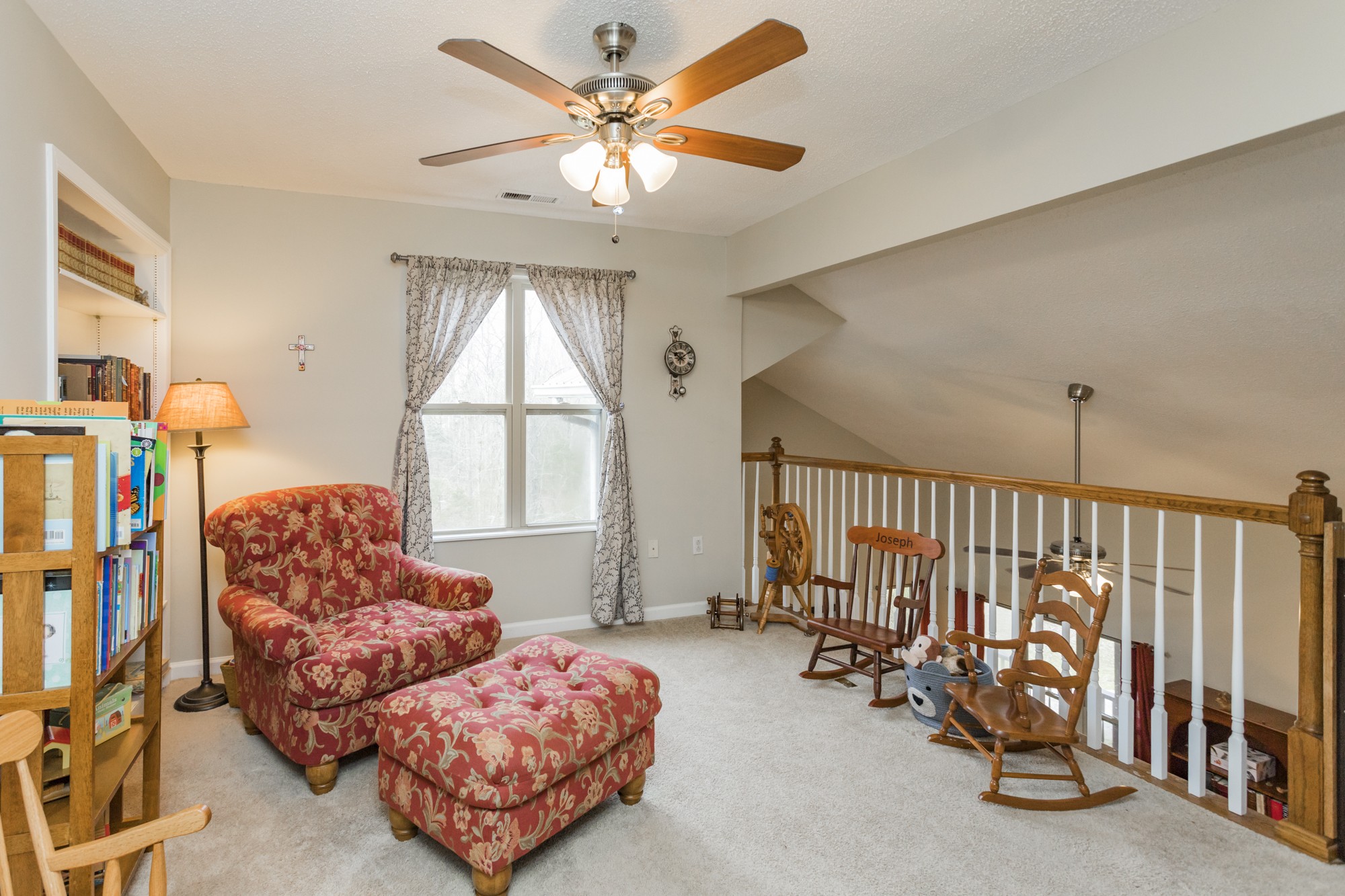 4306 Kedron Road Spring Hill, TN 37174 - Photo 15 of 35 a living room with furniture and a large window