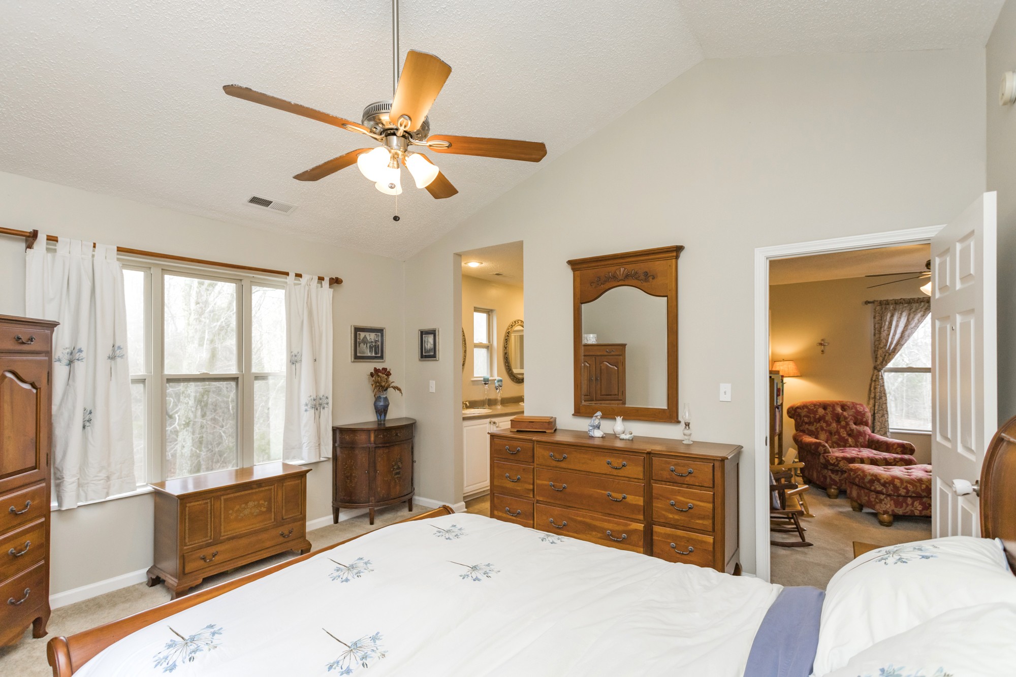 4306 Kedron Road Spring Hill, TN 37174 - Photo 16 of 35 a living room with furniture and a large window