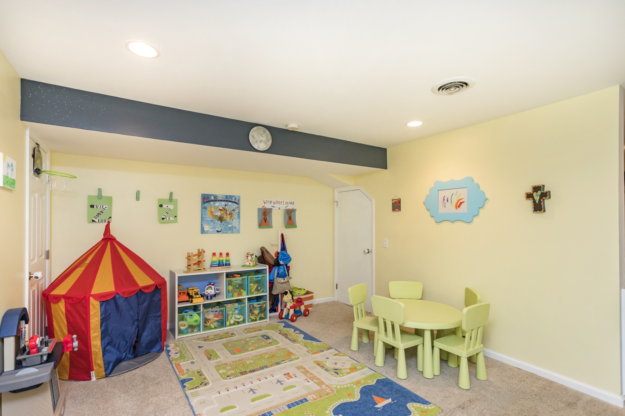 4306 Kedron Road Spring Hill, TN 37174 - Photo 23 of 35 a bedroom with a bed and a workspace