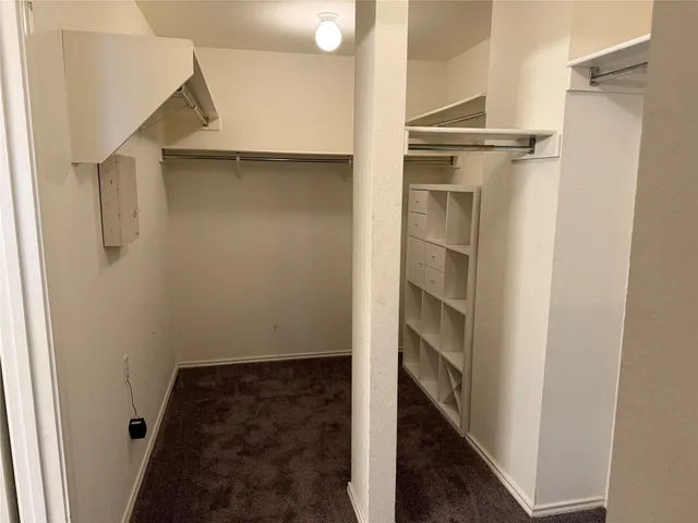 a view of walk in closet