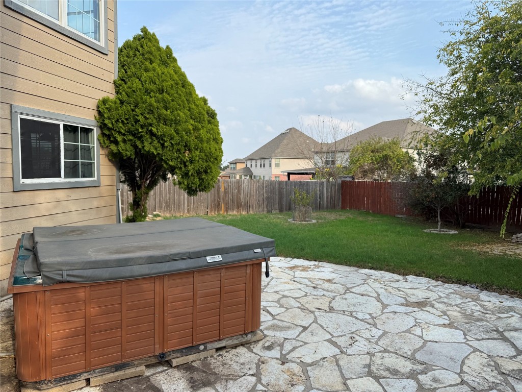 4403 Cisco Valley Drive Round Rock, TX 78664 - Photo 24 of 26 a view of a backyard with a garden
