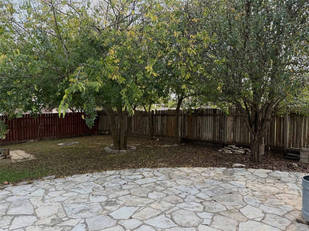 4403 Cisco Valley Drive Round Rock, TX 78664 - Photo 25 of 26 a backyard of a house with lots of green space