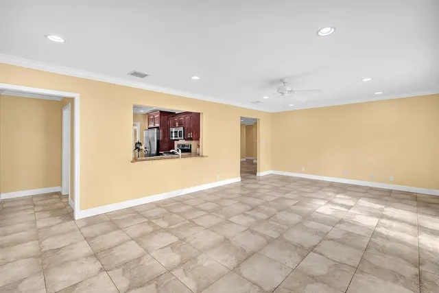 a view of a livingroom with a furniture