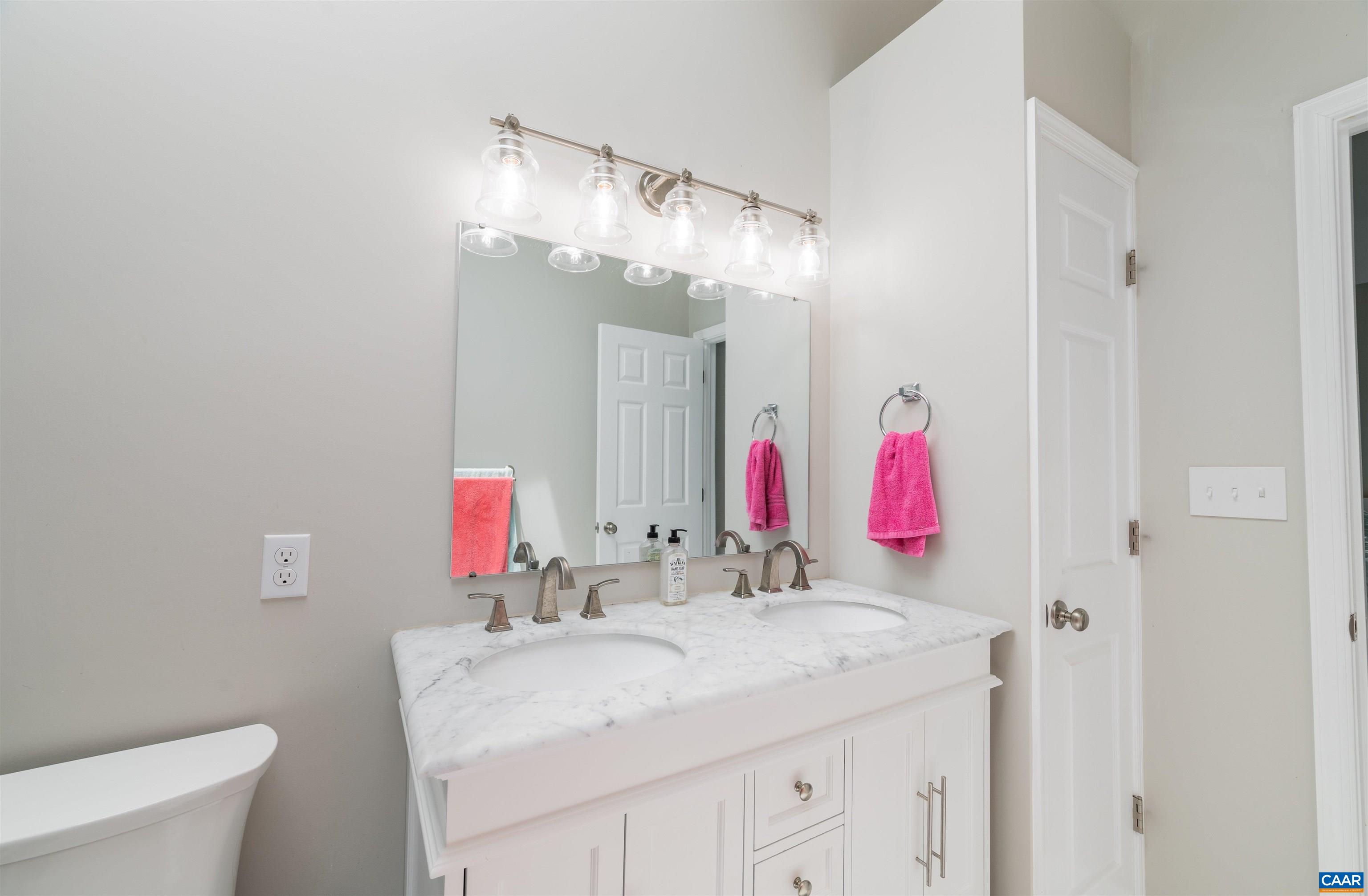 1507 Buck Road Crozet, VA 22932 - Photo 16 of 33 a bathroom with a sink vanity mirror and toilet