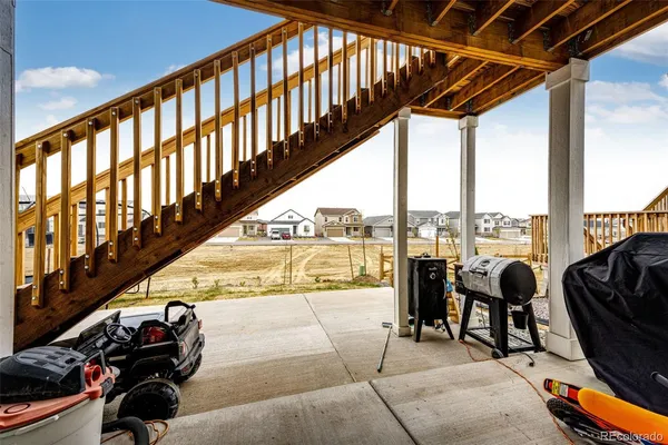 a view of swimming pool with furniture