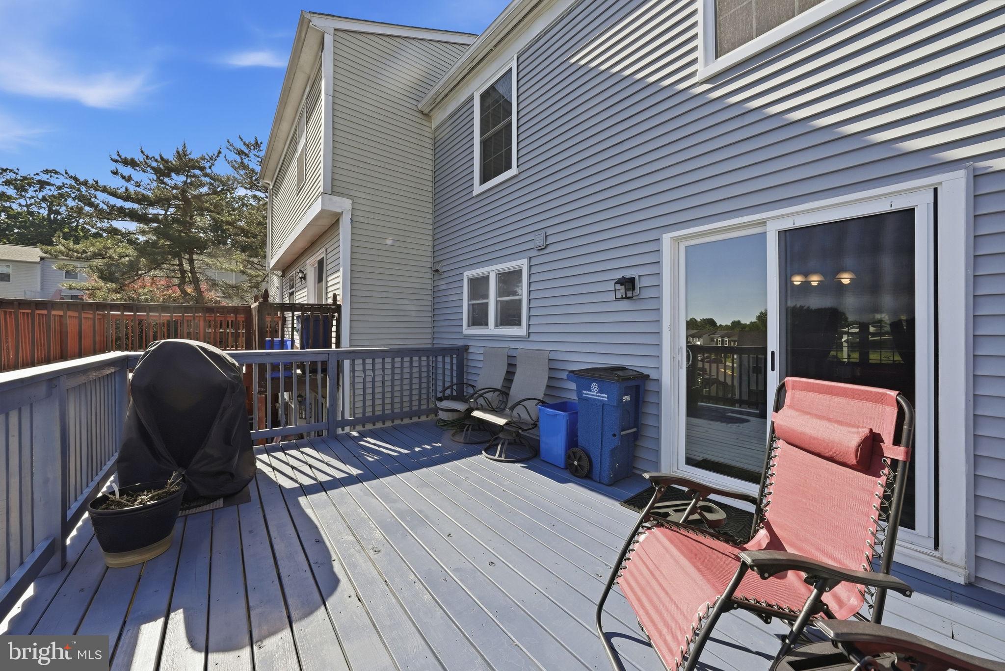 9236 Labelle Lane Gaithersburg, MD 20879 - Photo 27 of 33 Sunny deck with serene views.