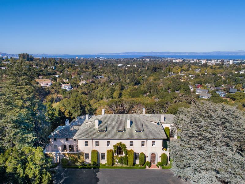 891 Crystal Springs Road Hillsborough, CA 94010 - Photo 16 of 20 an aerial view of a house