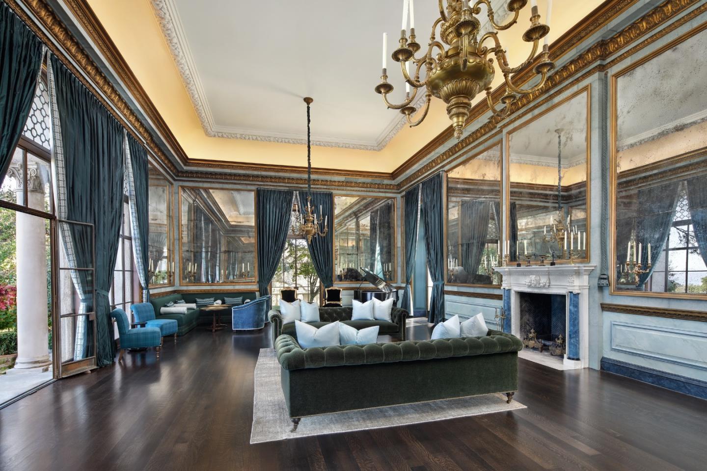 891 Crystal Springs Road Hillsborough, CA 94010 - Photo 5 of 20 a living room with furniture and a large window