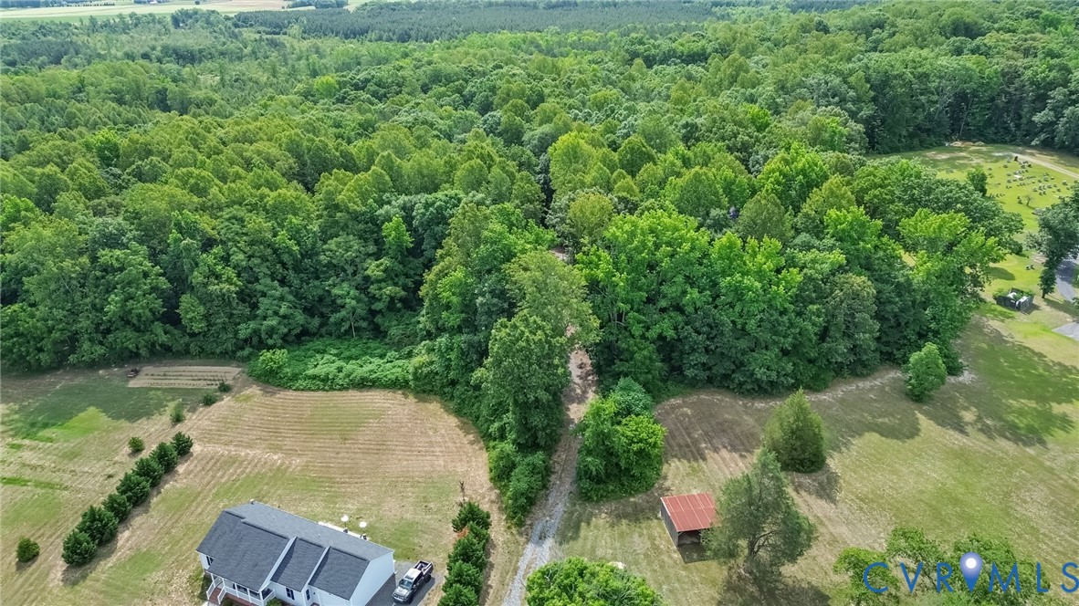 0 Walkerton Road Walkerton, VA 23177 - Photo 5 of 6 an aerial view of a house with a yard
