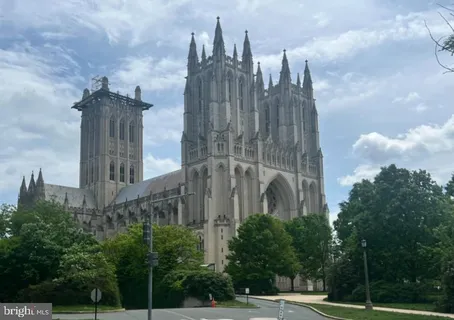 a view of a city with tall buildings