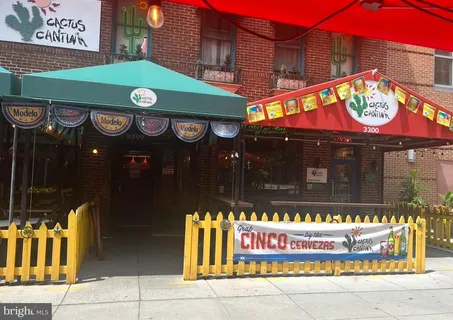 a view of a store with an outdoor space