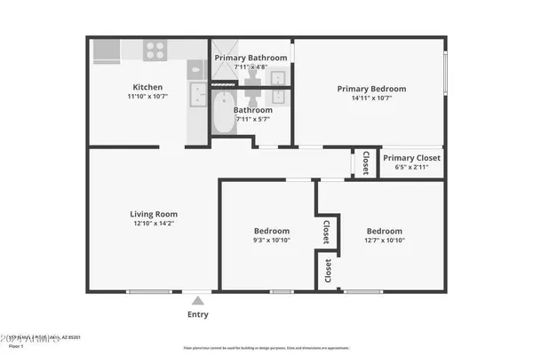 $1,895 | 555 North May, Unit 35, Mesa, AZ 85201