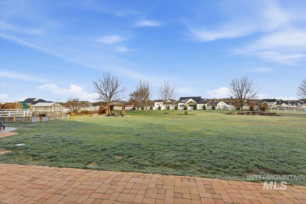 8982 New Castle Drive Middleton, ID 83644 - Photo 35 of 48 View of yard featuring a residential view and a patio