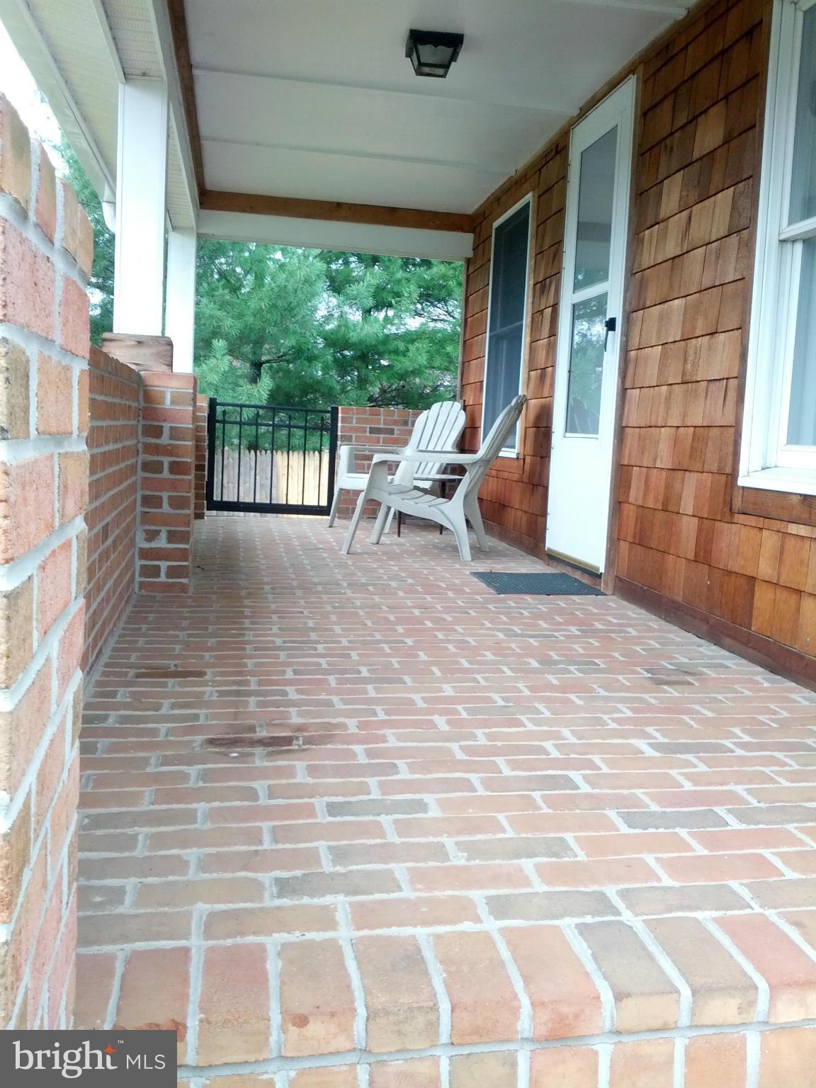 9626 Hall Road Frederick, MD 21701 - Photo 3 of 30 Brick front porch