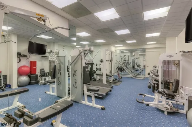 a projector room with furniture