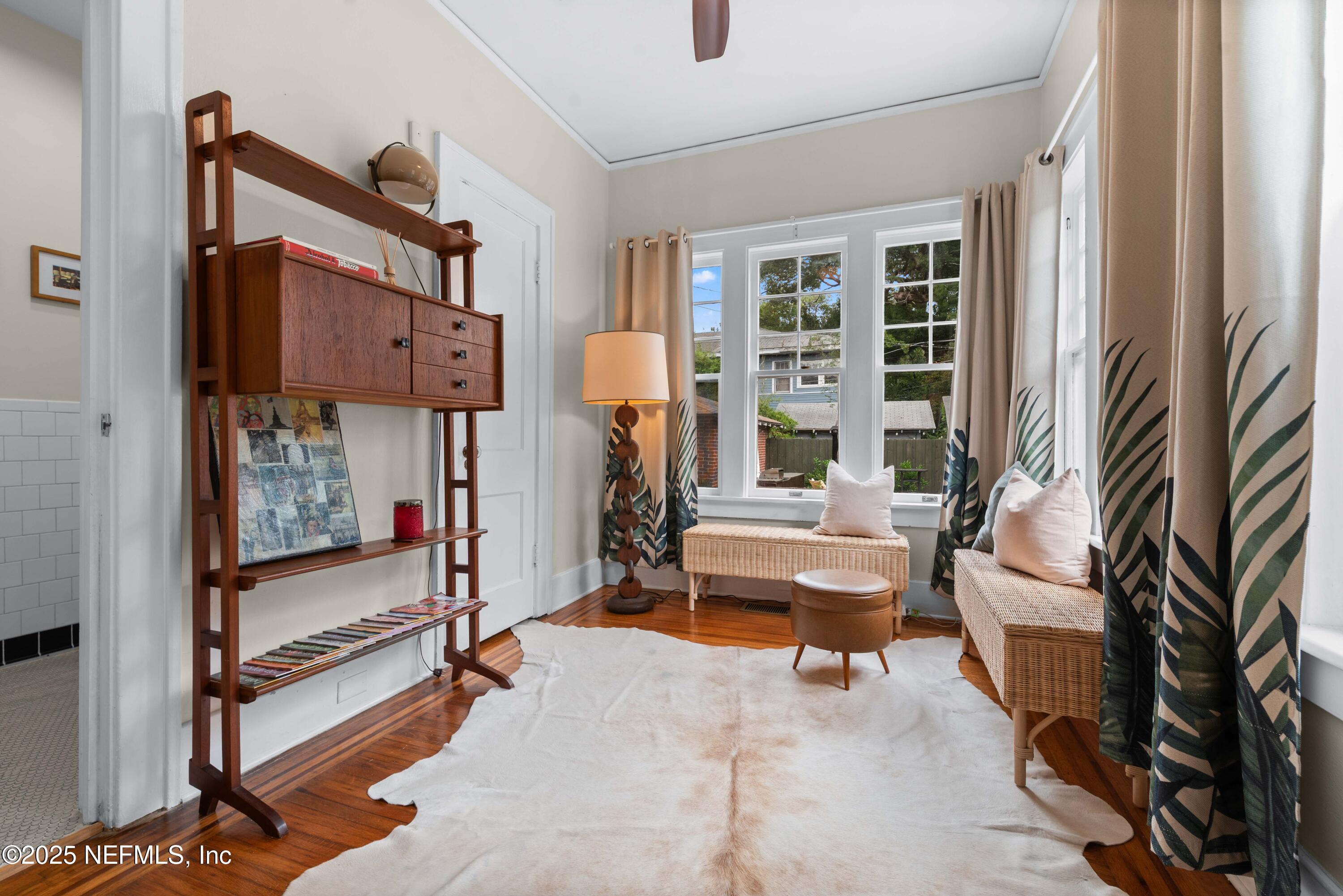 3023 Oak Street Jacksonville, FL 32205 - Photo 25 of 50 a living room with furniture and a window