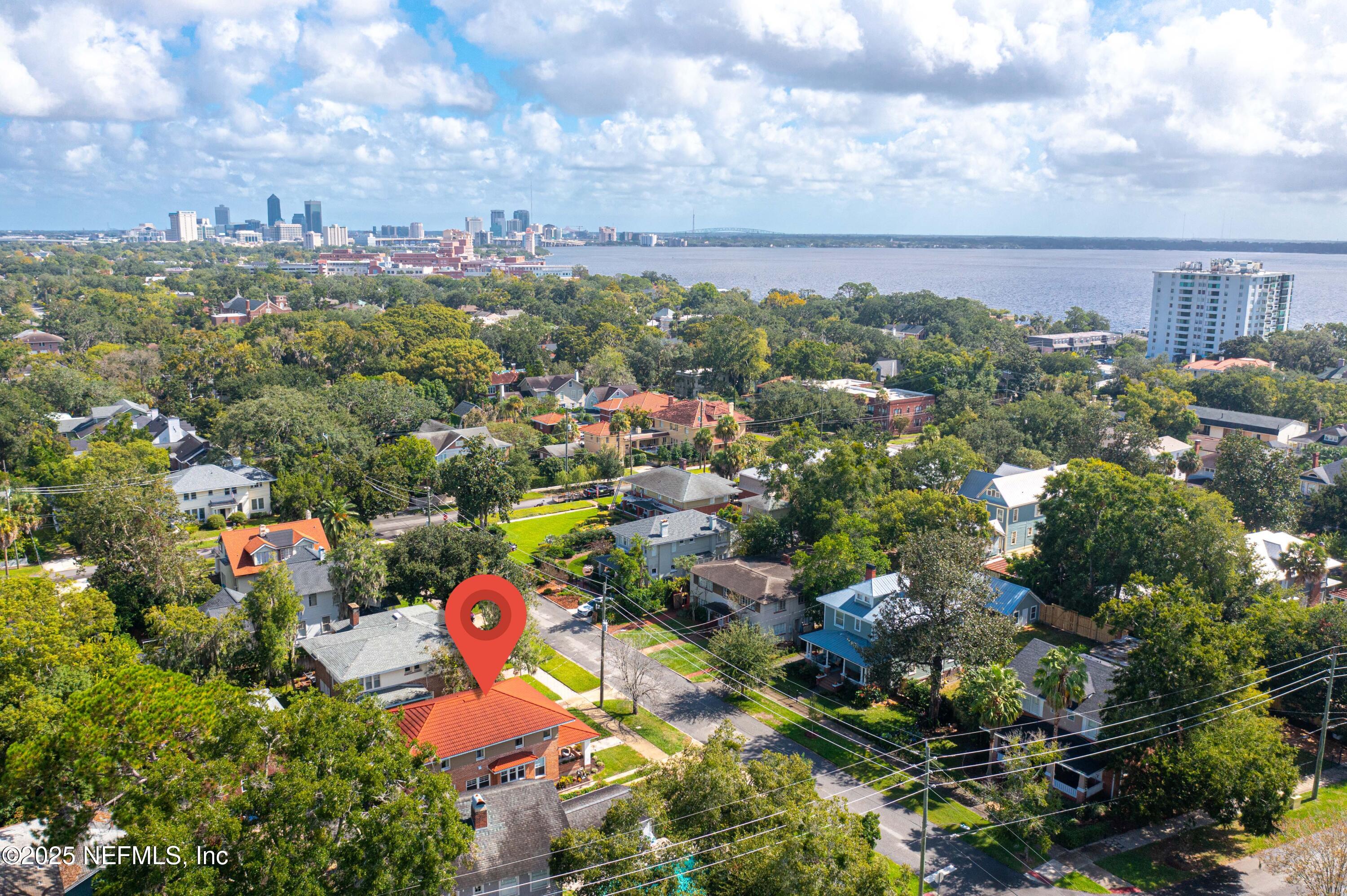 3023 Oak Street Jacksonville, FL 32205 - Photo 48 of 50 an aerial view of multiple house