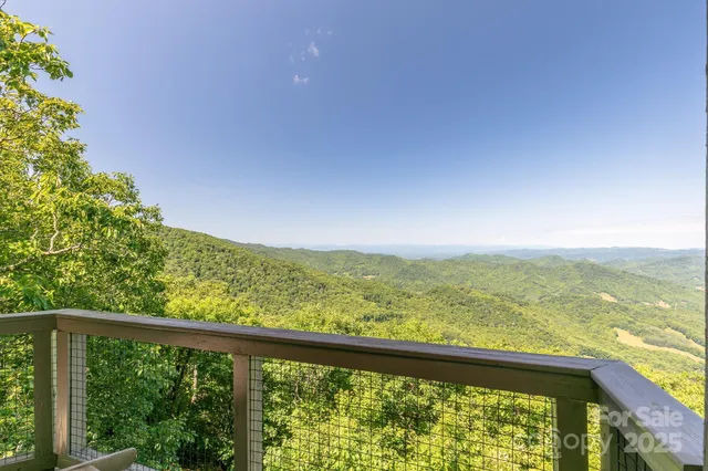 a view of ocean from a balcony