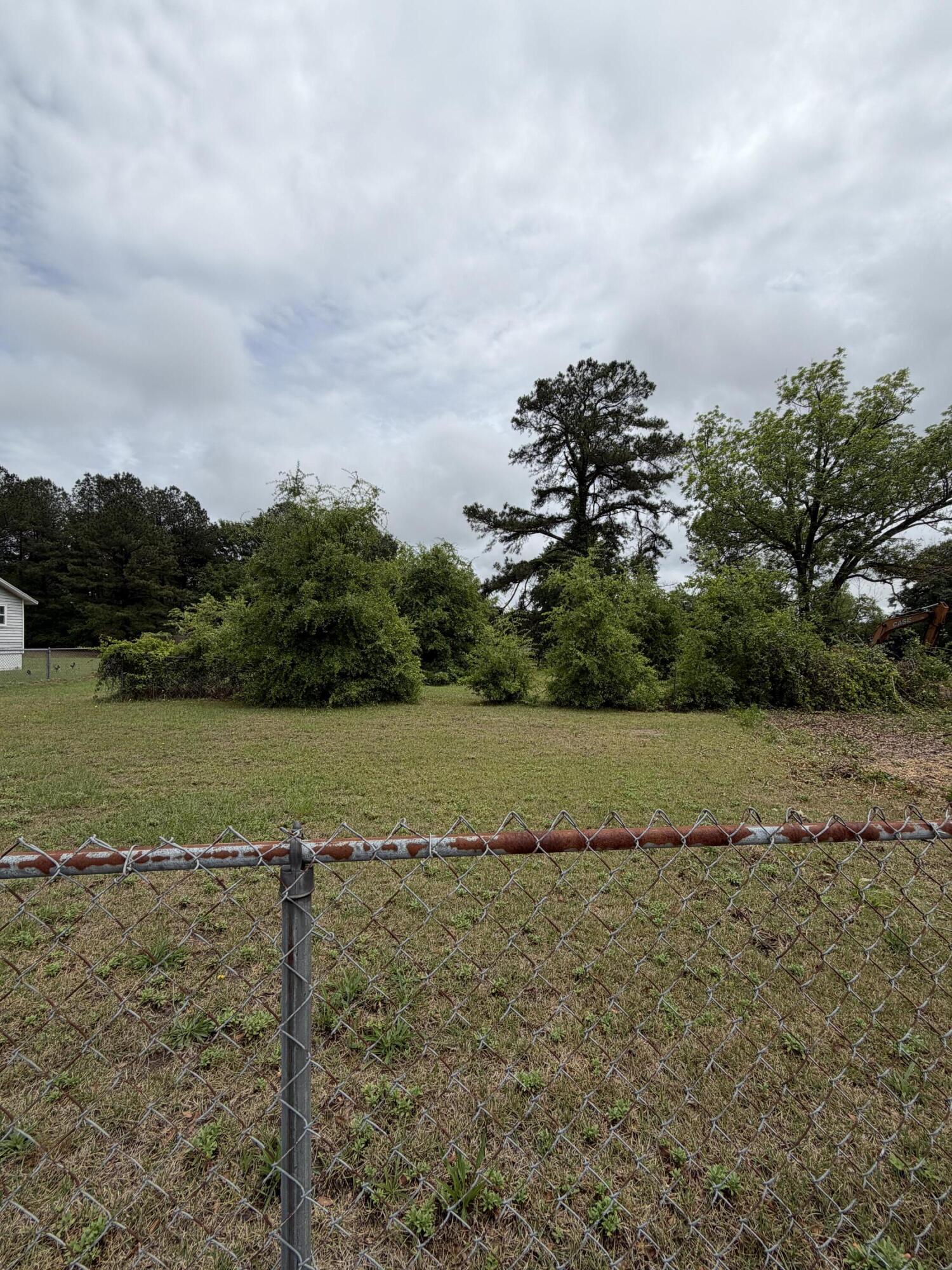 Front of lot