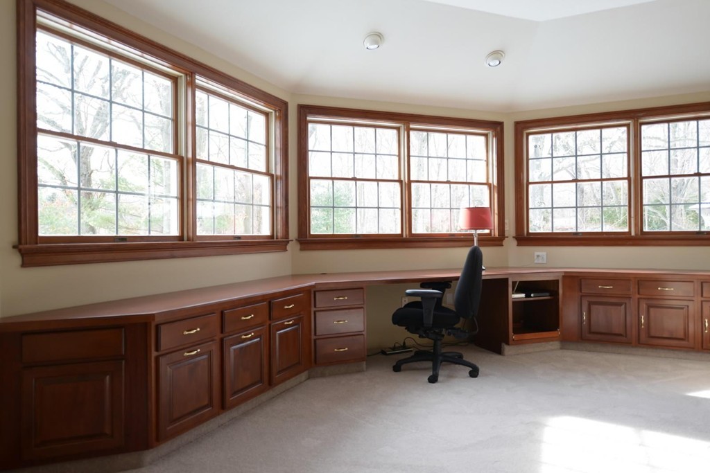 73 Longfellow Road Wellesley, MA 02481 - Photo 11 of 11 a view of a large windows and a workspace