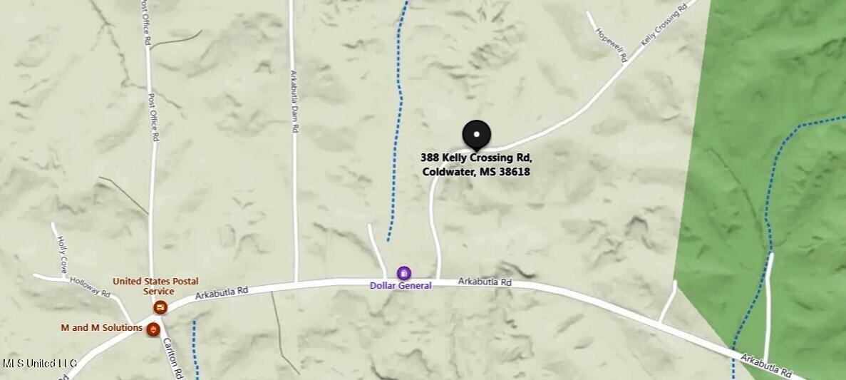 388 Kelly Crossing Road Coldwater, MS 38618 - Photo 36 of 39 Location Map 5
