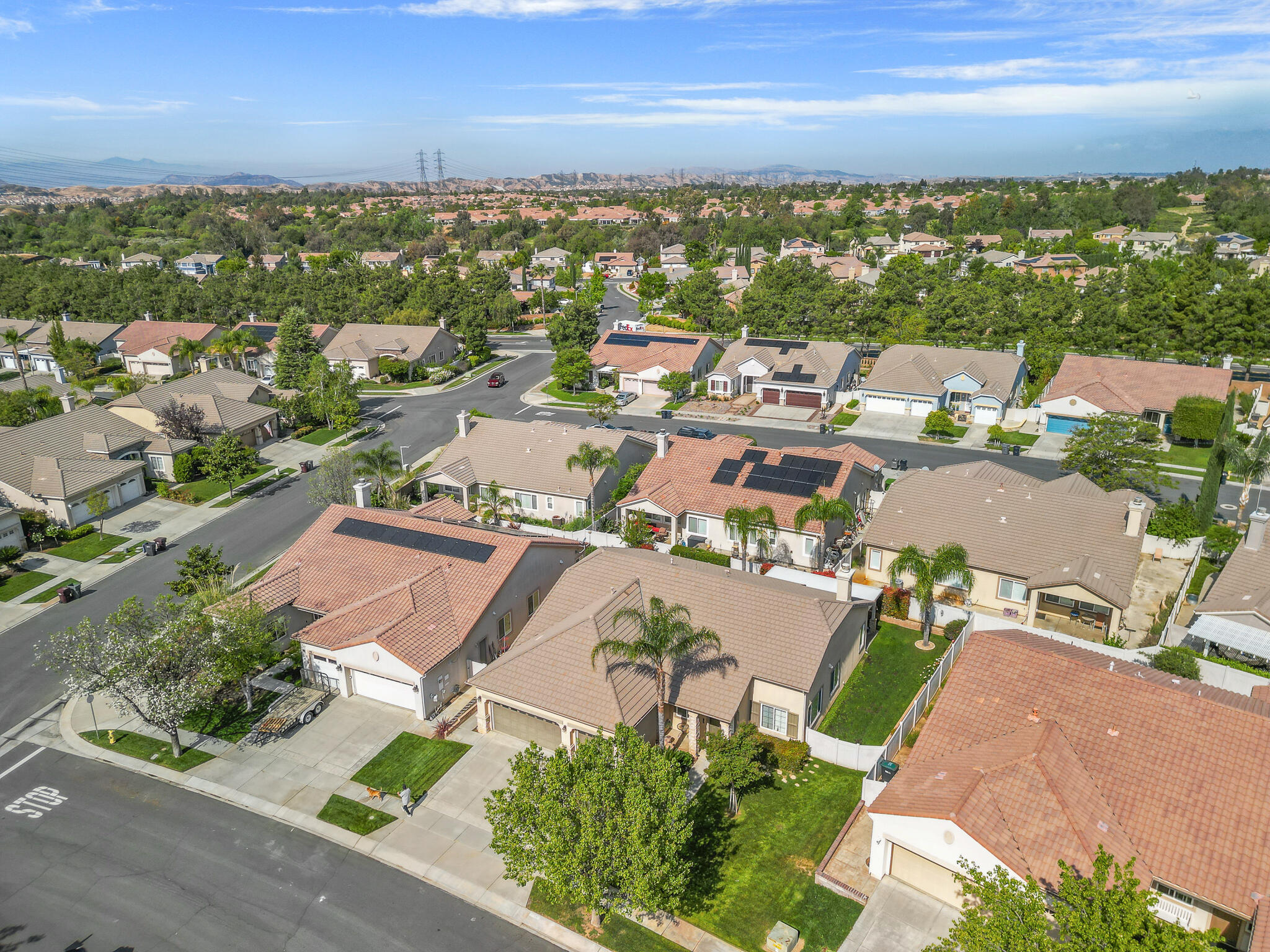 744 Copper Circle Beaumont, CA 92223 - Photo 42 of 44 an aerial view of residential building with outdoor space