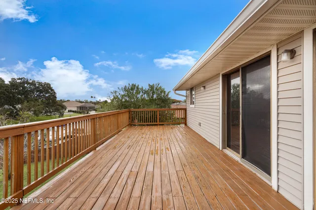 a view of deck with a patio