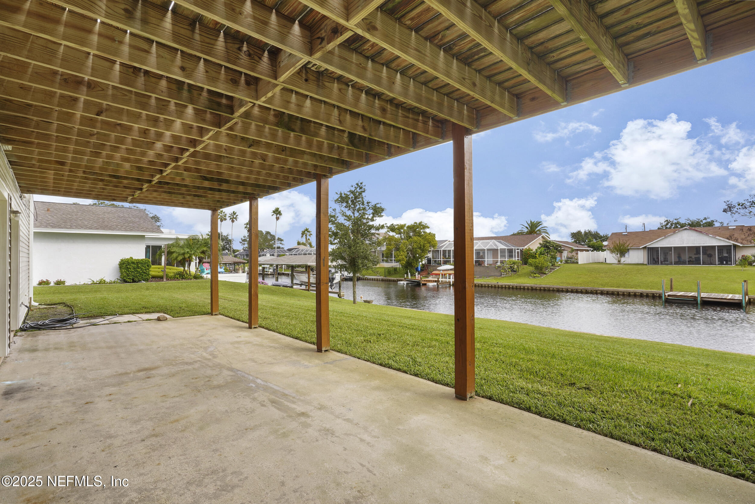 17 Clinton Court South Palm Coast, FL 32137 - Photo 40 of 44 a view of a garden