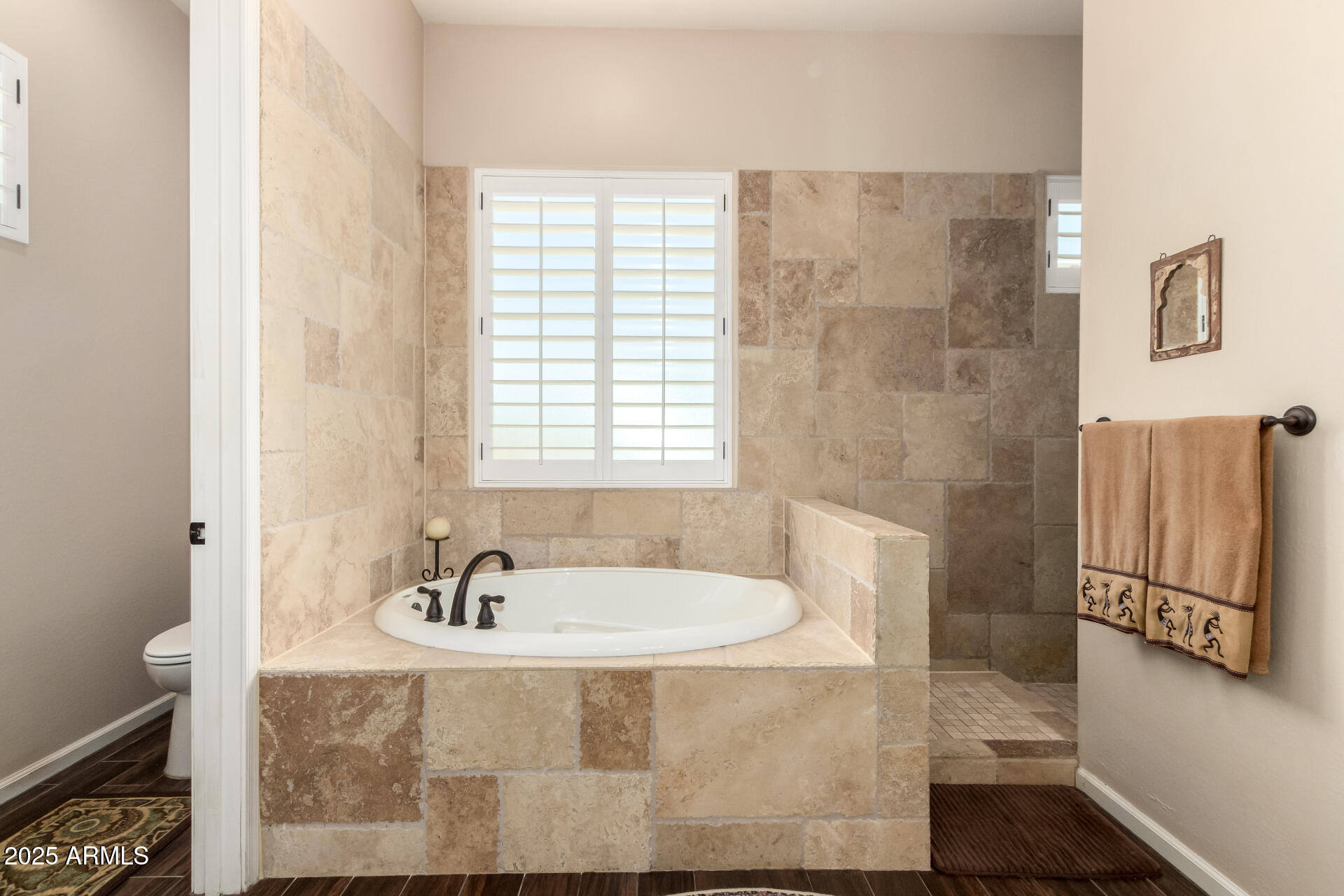 3614 West Phillips Road San Tan Valley, AZ 85144 - Photo 20 of 67 a bathroom with a tub sink and mirror