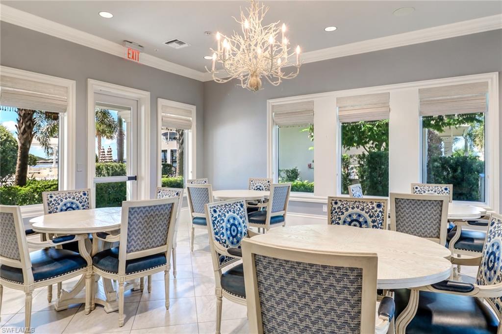 20281 Corkscrew Shores Boulevard Estero, FL 33928 - Photo 30 of 40 a view of a dining room with furniture window and outside view