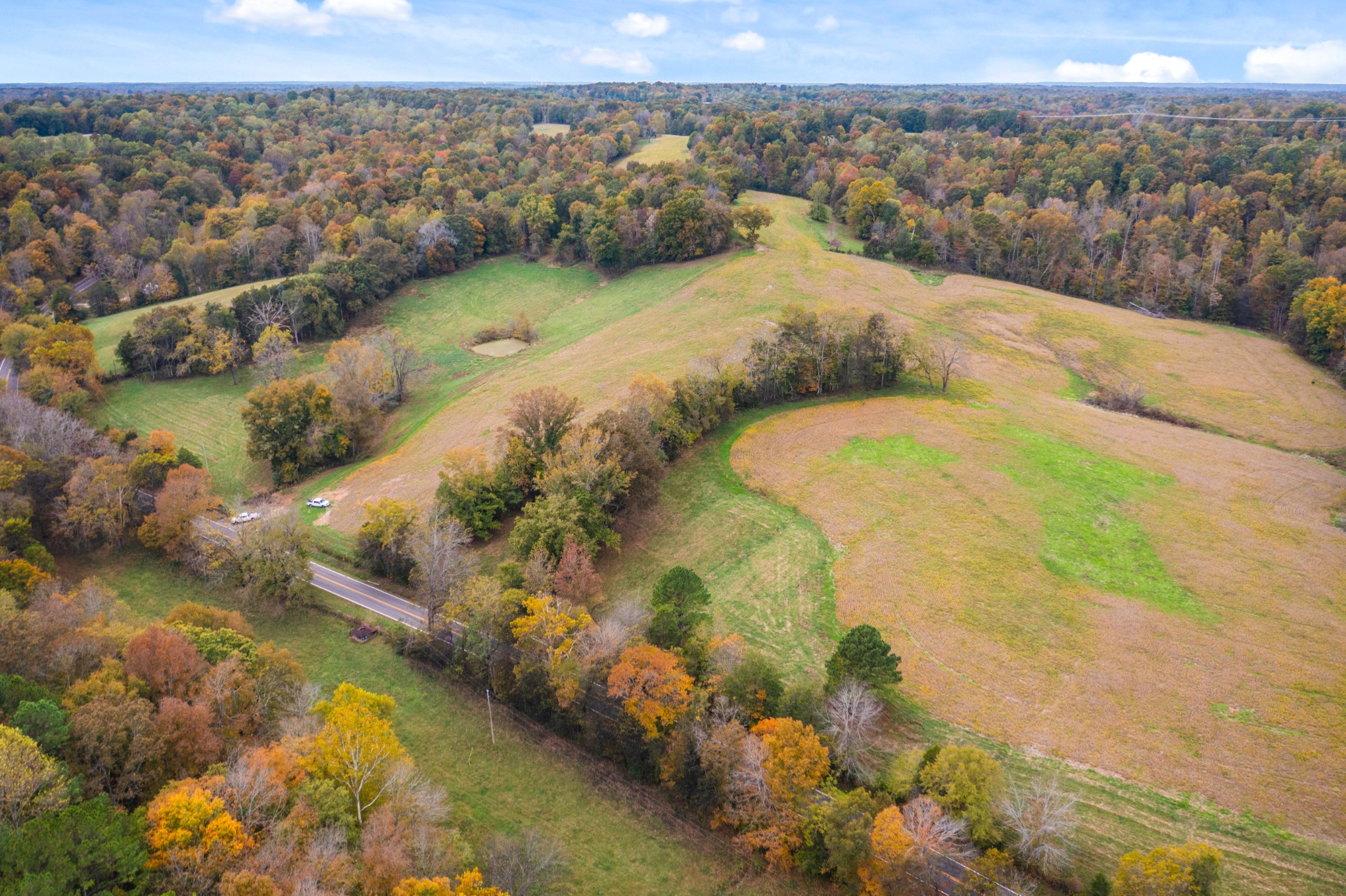 0 Buck Smith Hill Road Palmyra, TN 37142 - Photo 17 of 21 a view of a lake in middle of the town