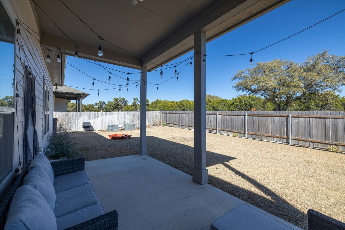 436 Staunton Drive Leander, TX 78641 - Photo 29 of 39 View of patio / terrace featuring a fenced backyard
