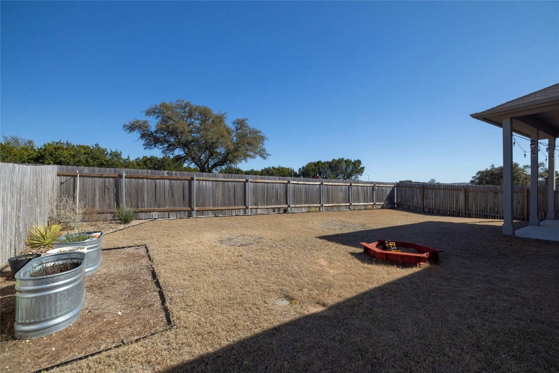 436 Staunton Drive Leander, TX 78641 - Photo 33 of 39 View of yard with a fenced backyard