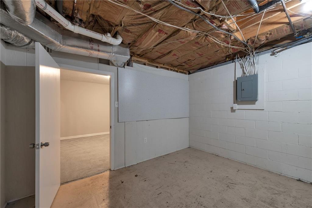 252 Amber Way Dallas, GA 30157 - Photo 30 of 40 a view of a room with racks on the wall