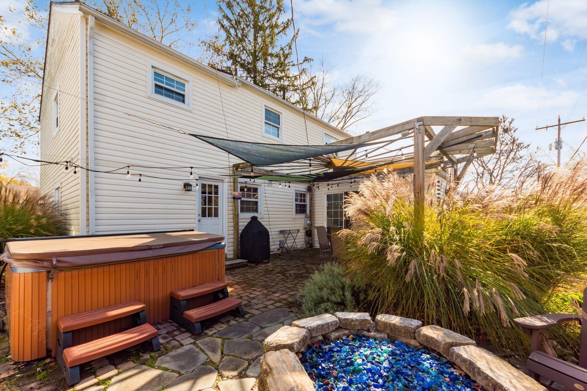 2751 Kent Road Columbus, OH 43221 - Photo 42 of 44 Hot Tub and Fire Pit