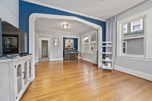 a view of a living room