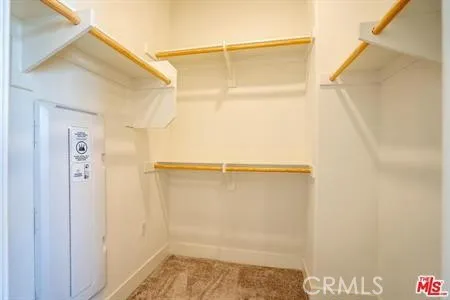 a view of walk in closet