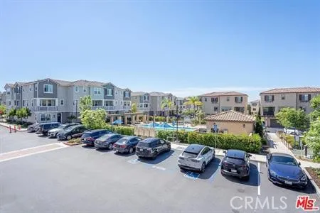 a cars parked in front of a building