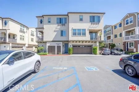 a front view of a building