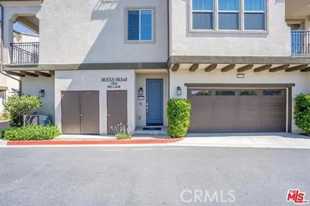 a view of a street with buildings