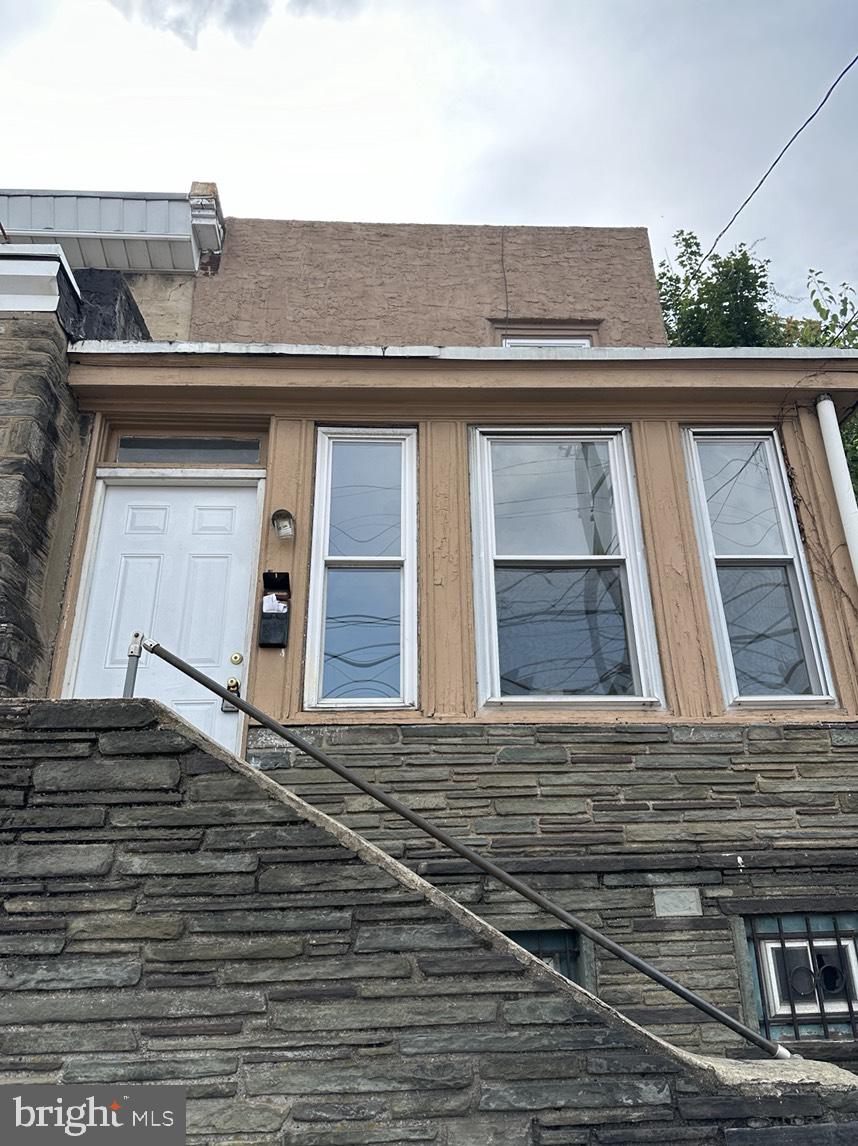 a view of a house with a window