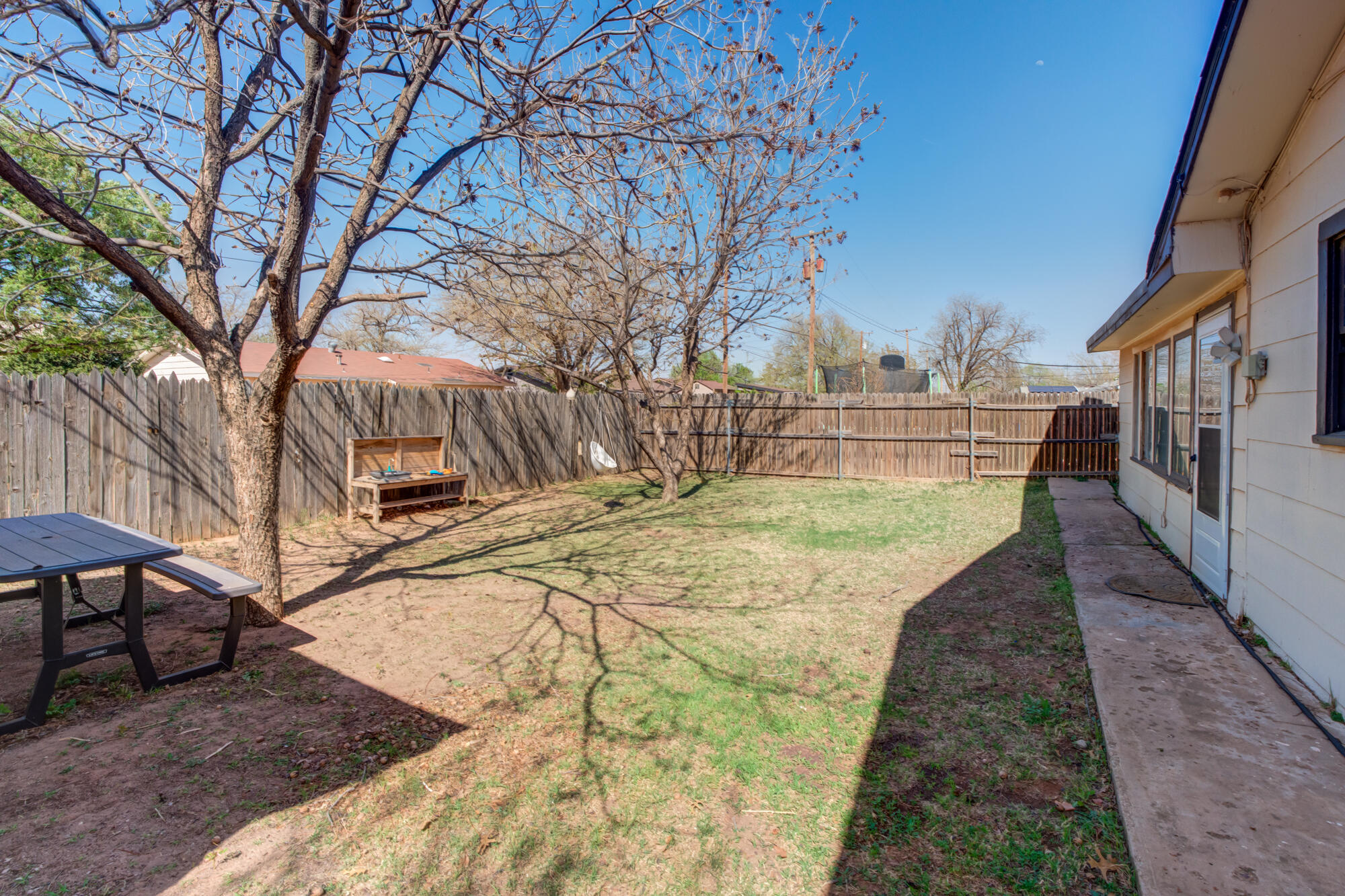1912 69th Street Lubbock, TX 79412 - Photo 40 of 41 a view of backyard with green space