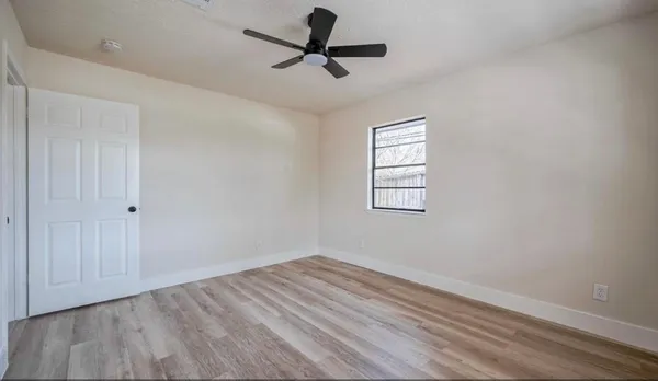 wooden floor in an empty room
