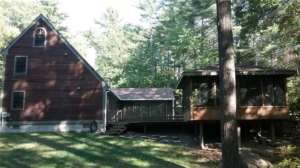 214 Desert Pond Road Mount Vernon, ME 04352 - Photo 23 of 24 side exterior, screened pool house