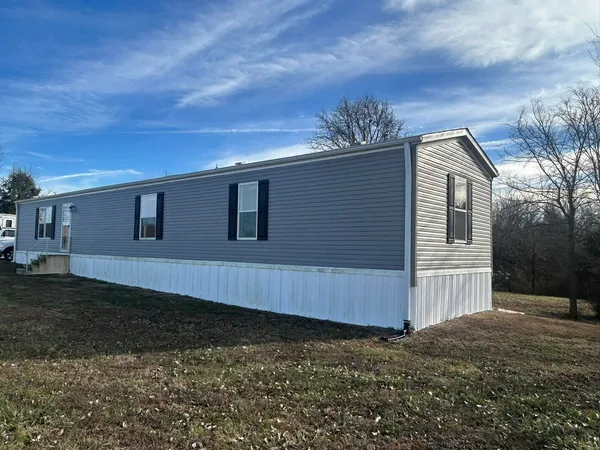 a backyard of a house