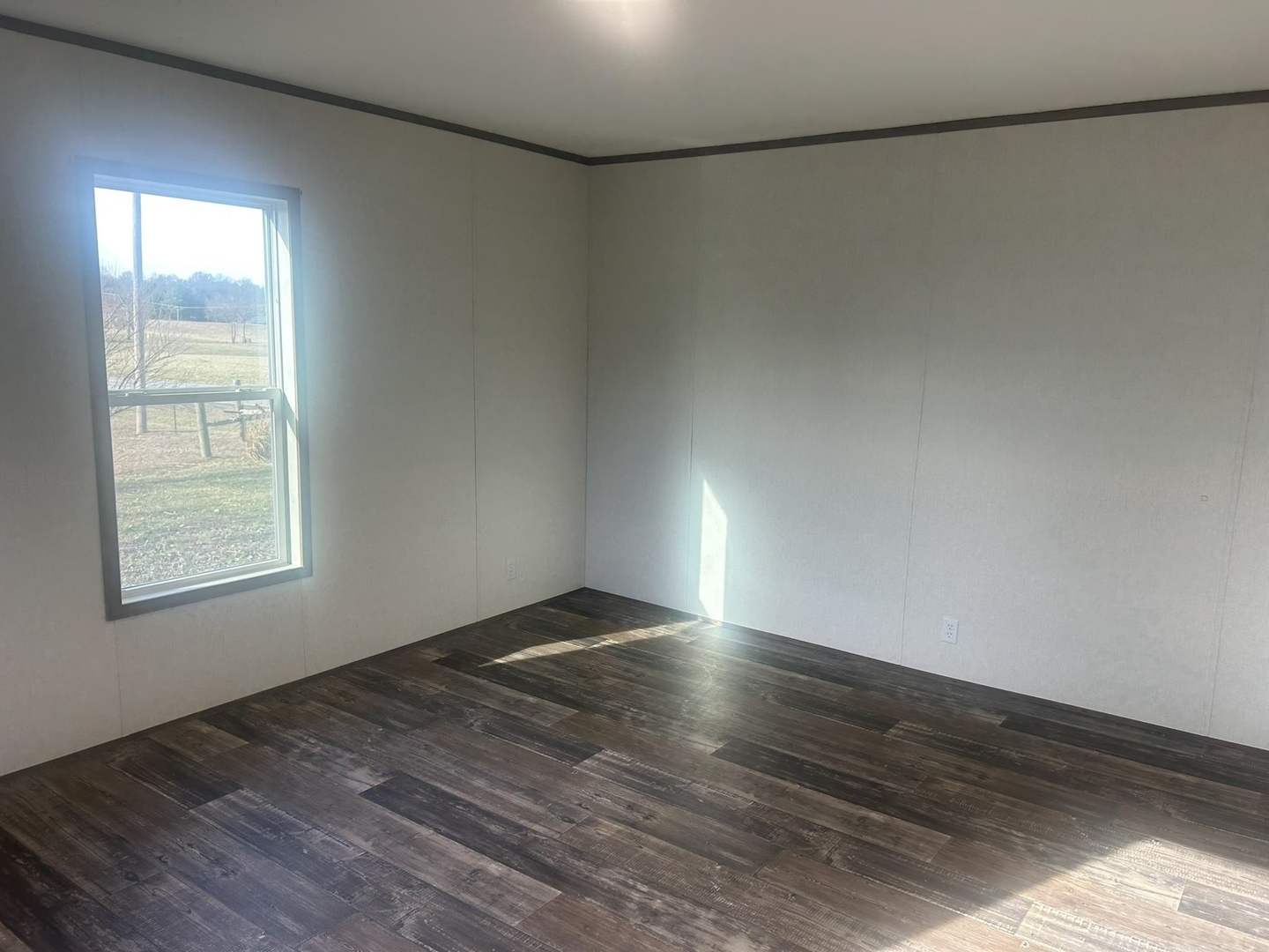 3115 Tunnel Hill Road Ozark, IL 62972 - Photo 31 of 36 an empty room with wooden floor and windows