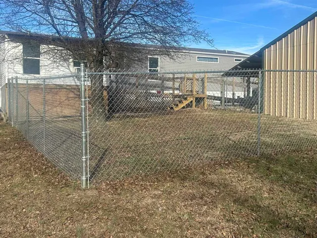 a view of a livingroom with furniture and front door